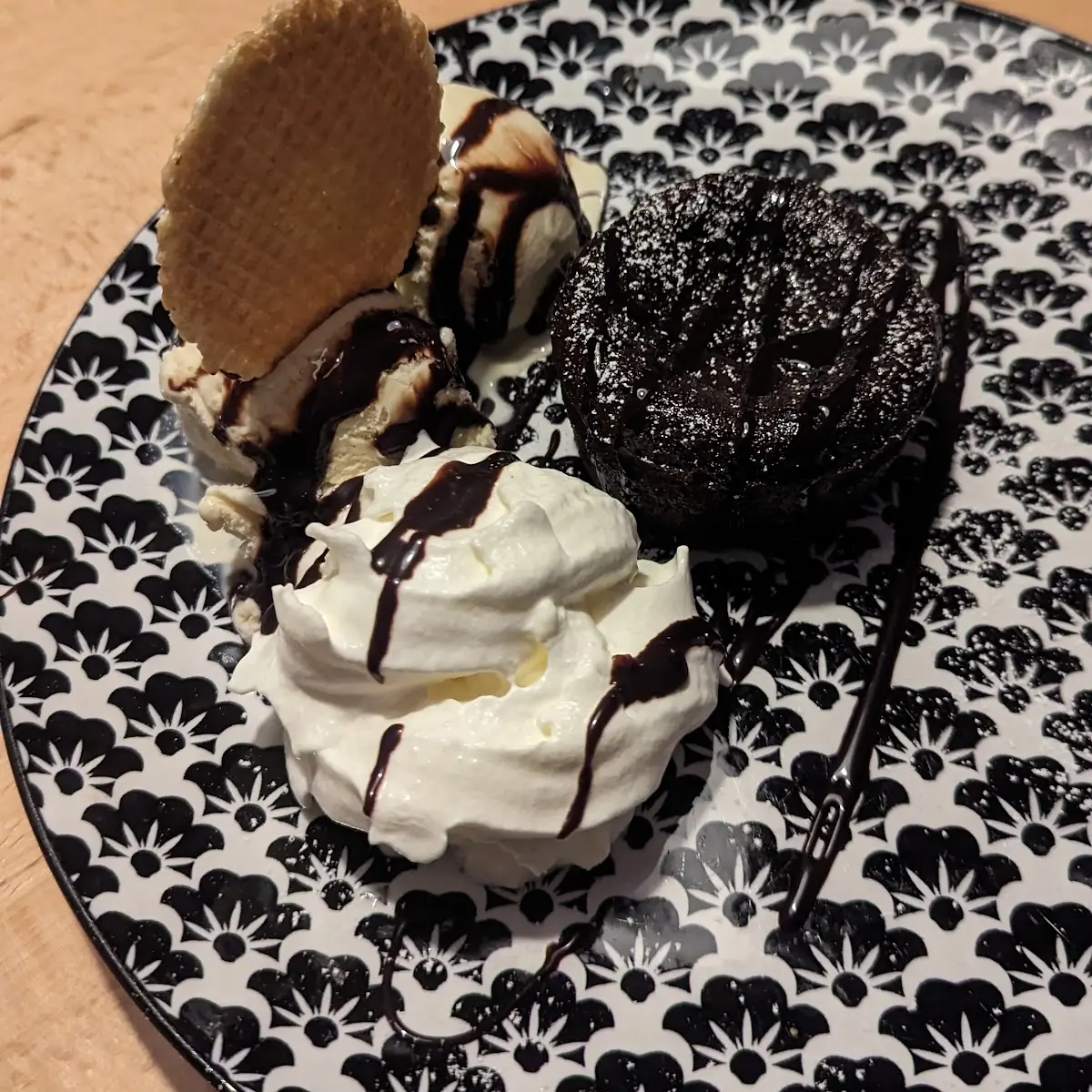 Schokosoufflé, Ratsschänke Sodila
