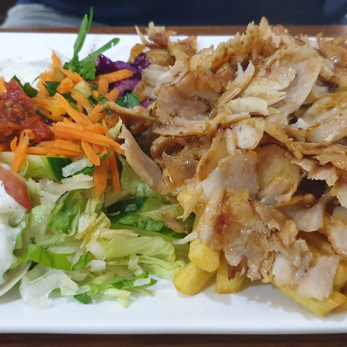 Dönerteller Hähnchen