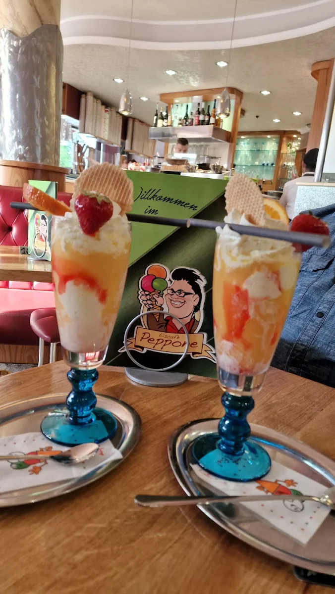 Orange Eis, Eiscafé Peppone Kohlscheid