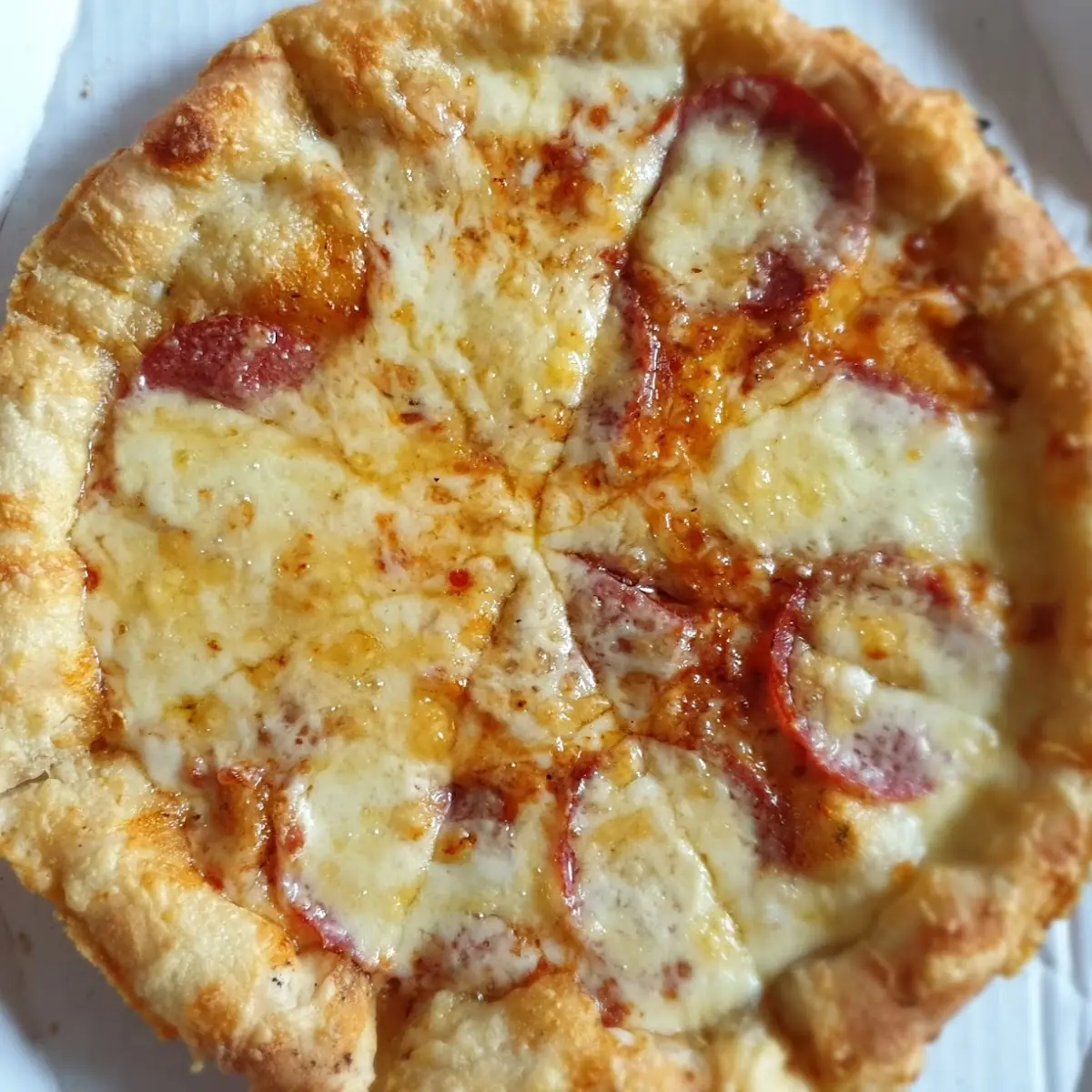 Pizza Salami, Smiley's Pizza Profis Barmbek