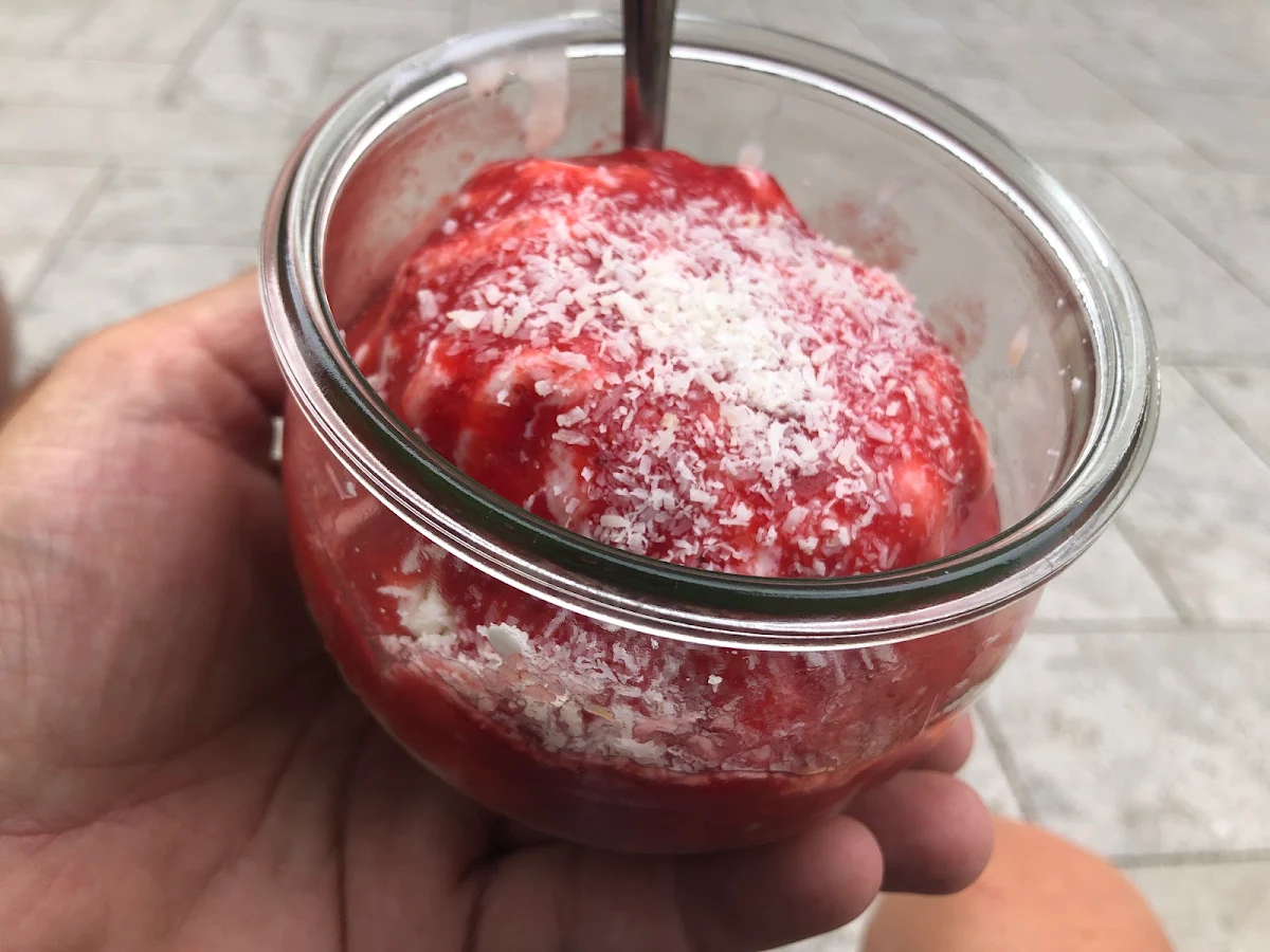 Spaghetti Eis Normal