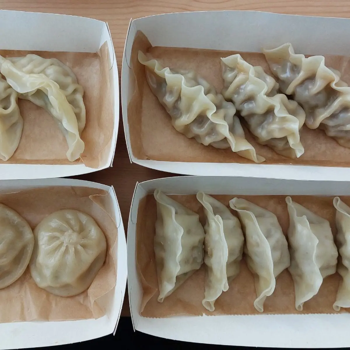 Gemüse Mandu