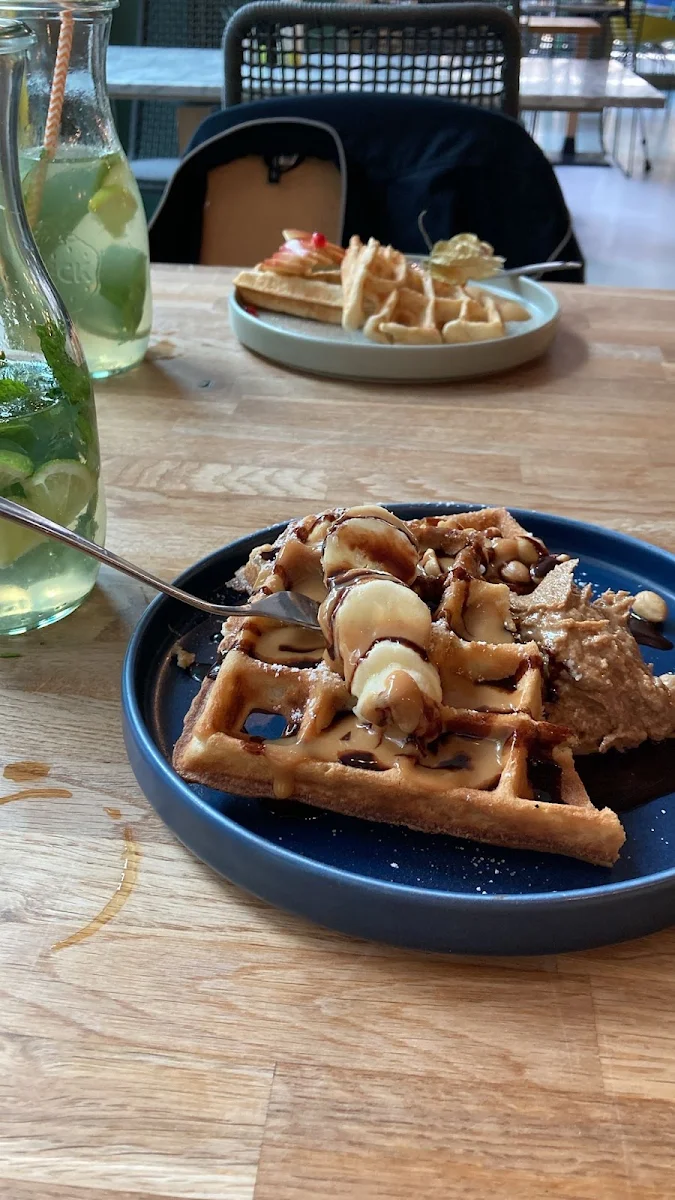 Chunky Monkey Waffel