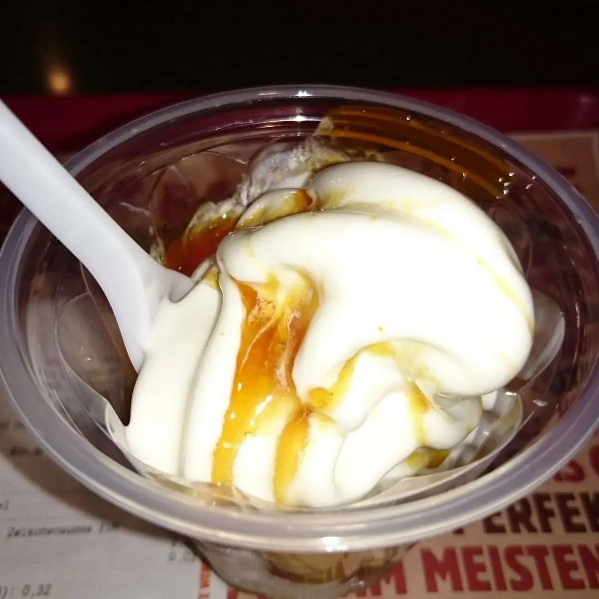 Softeis Caramel