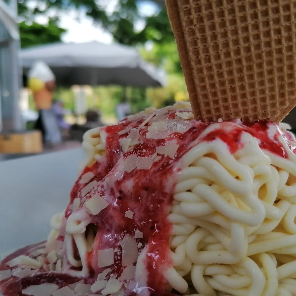 Spagetti Eis