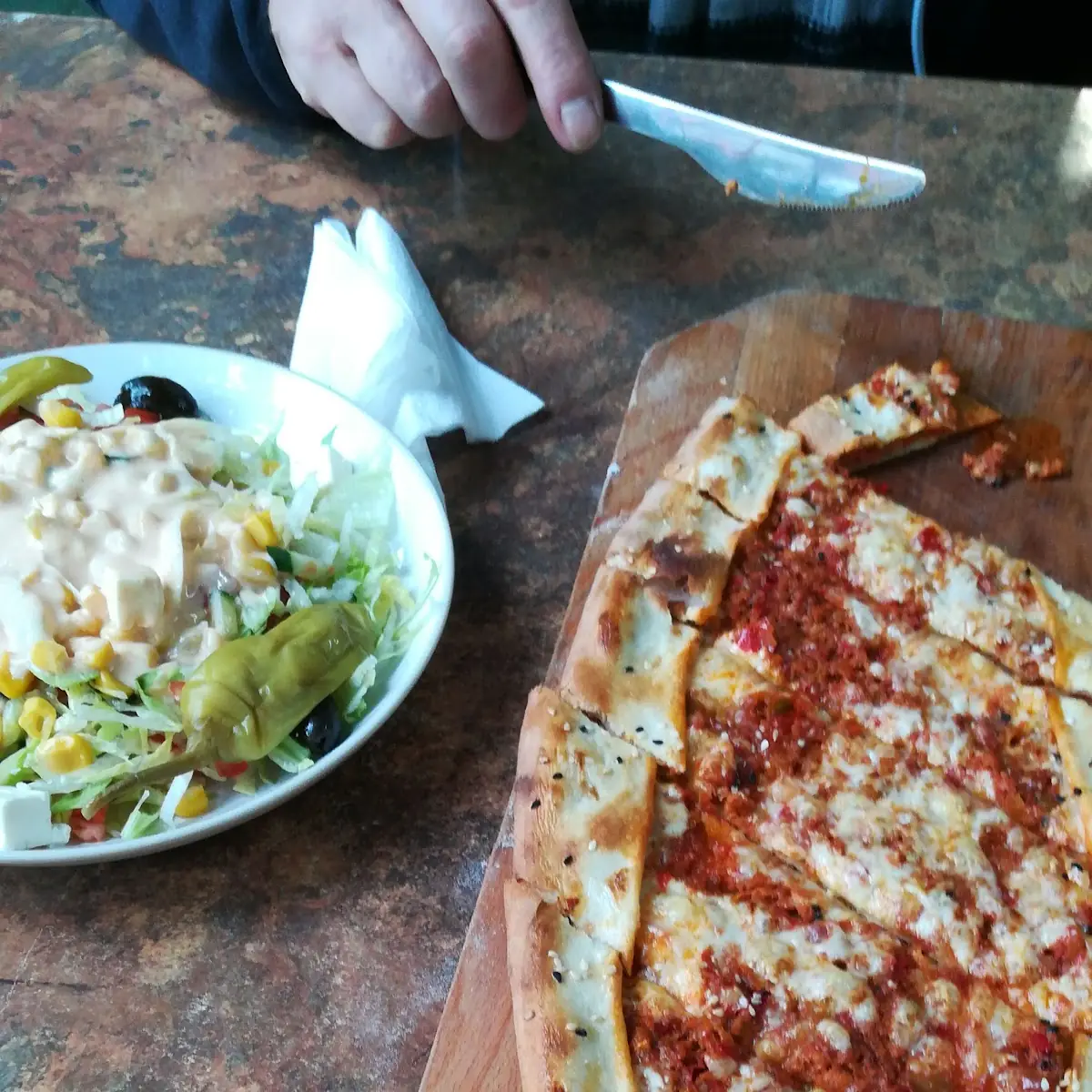 Pide Mit Hackfleisch