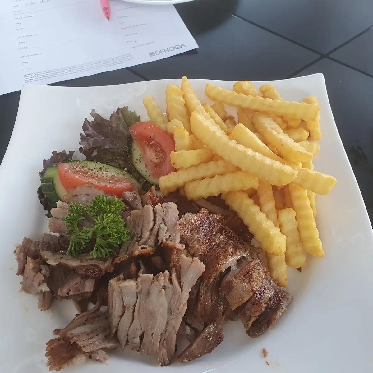 Gyros Mit Pommes