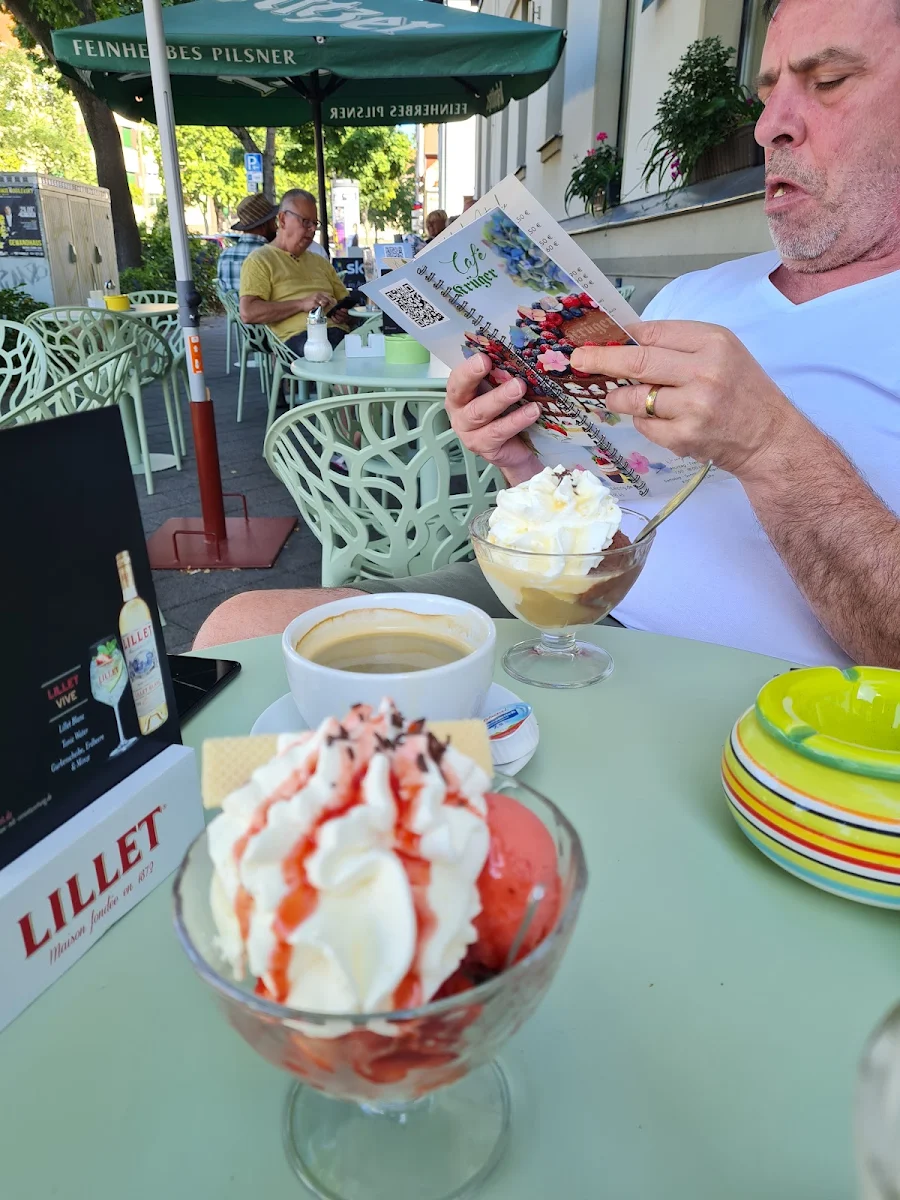 Eisbecher, Café Krüger