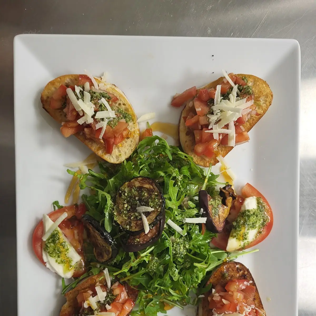 Bruschetta, Papagei Eiscafé & Pizza