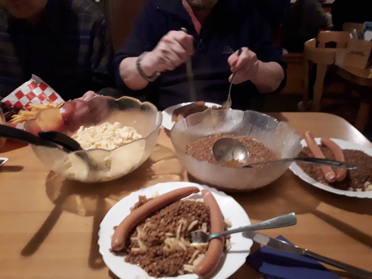 Linsa Ond Spätzla