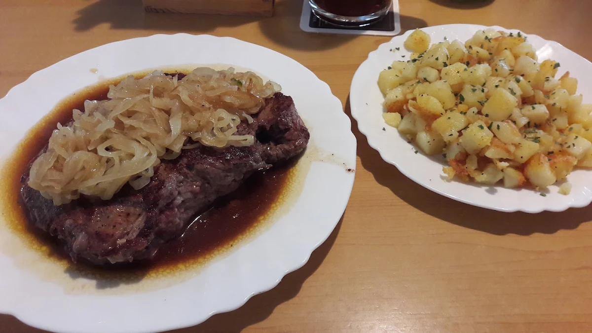 Zwiebelrostbraten
