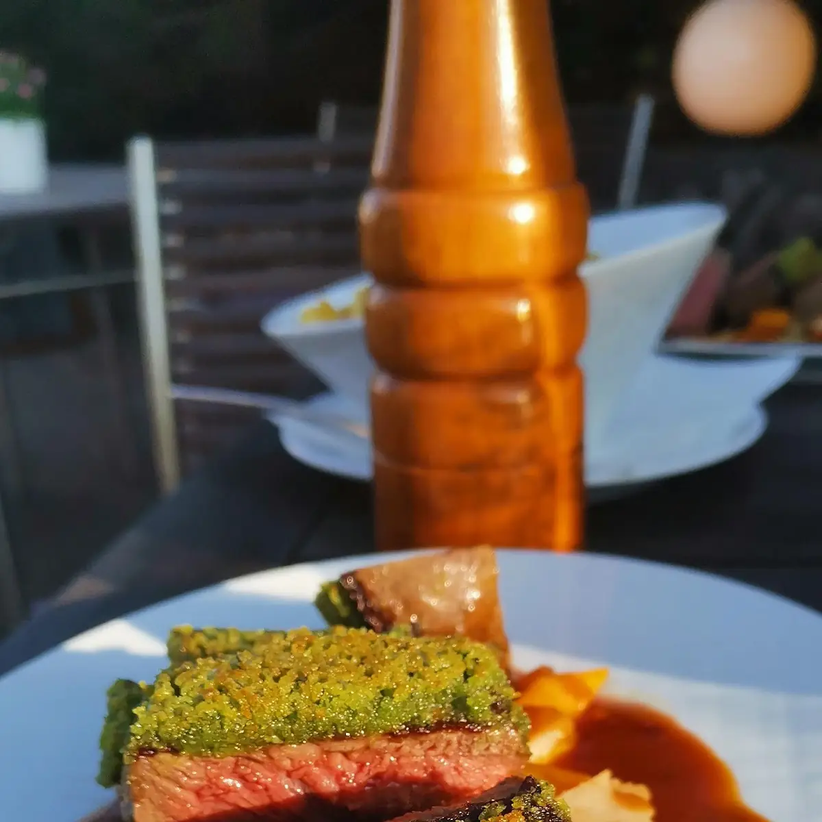 Entrecote In Kräutercruste