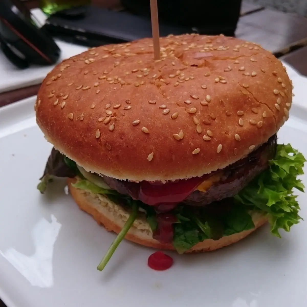 Hamburger, Faustfood