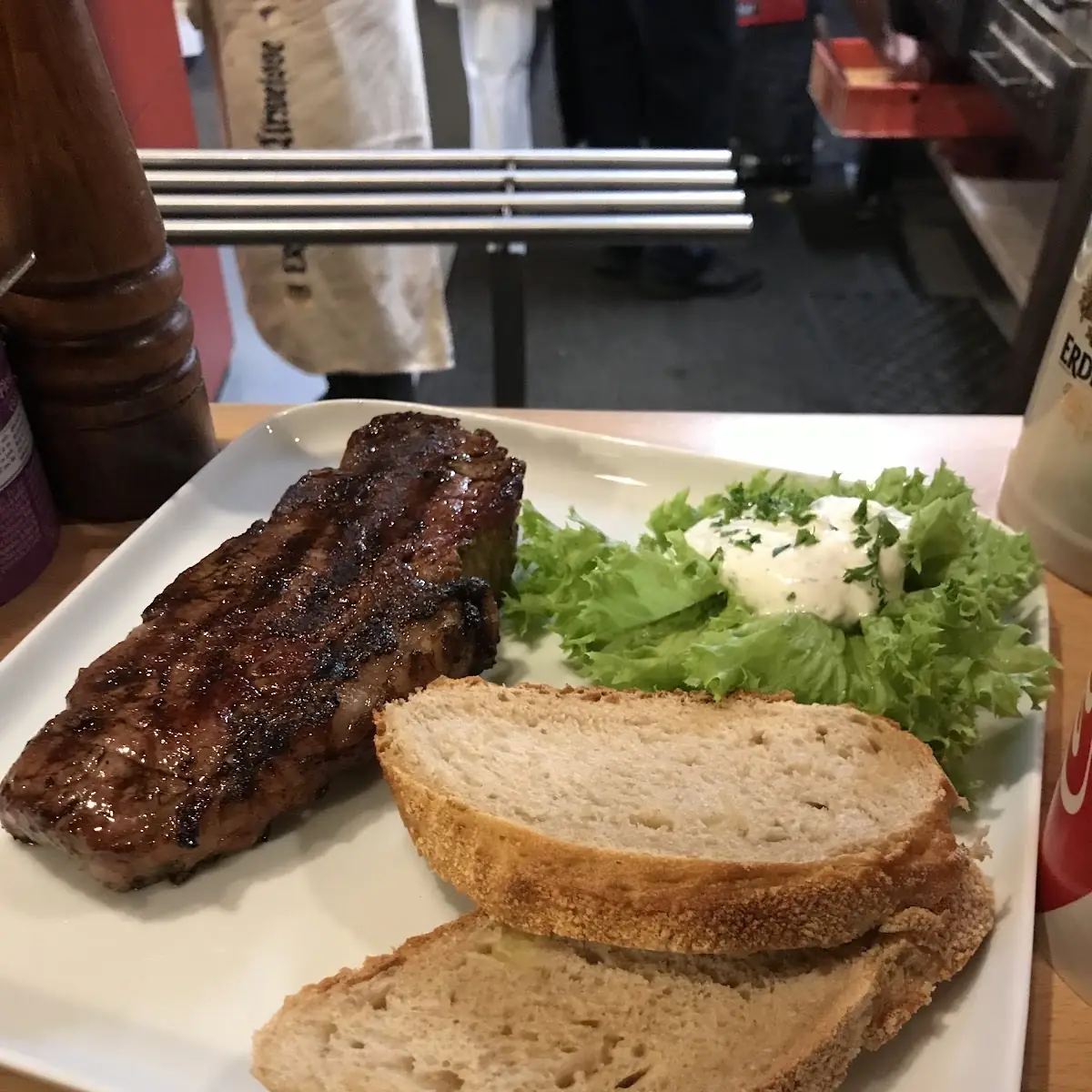 Steak, Faustfood