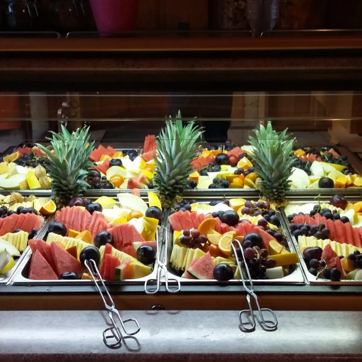 Obst Büffet, Braugasthof Brauner Hirsch Sophienhof