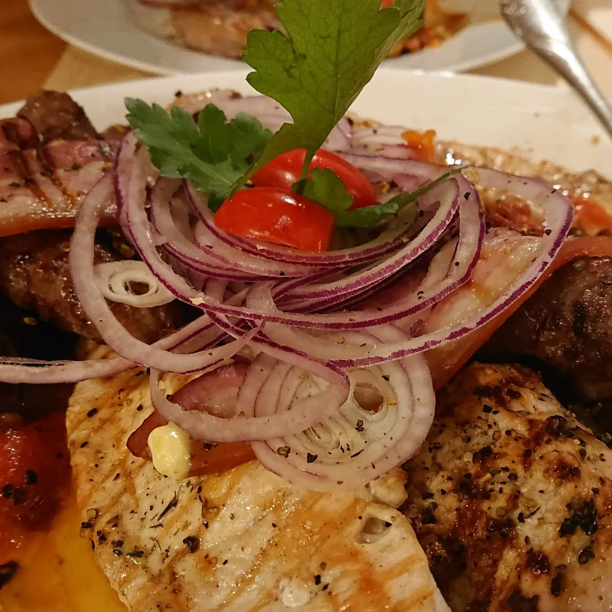 Balkanplatte, Restaurant Alte Schmiede