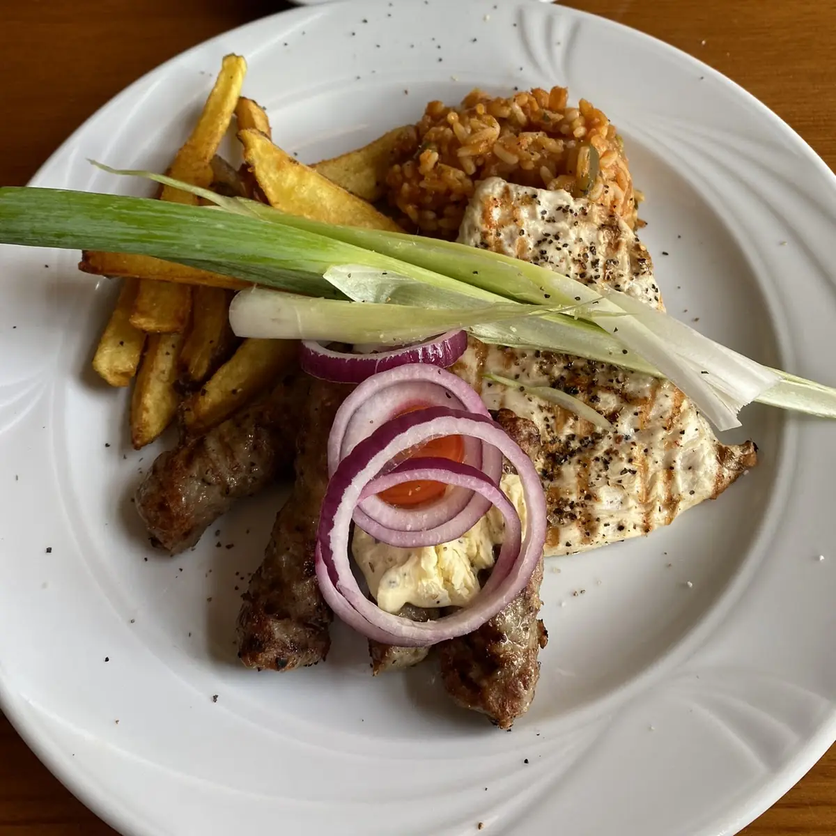 Grillteller, Restaurant Alte Schmiede