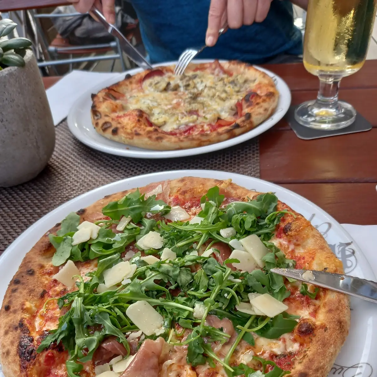Prosciutto, Pizzeria Europa