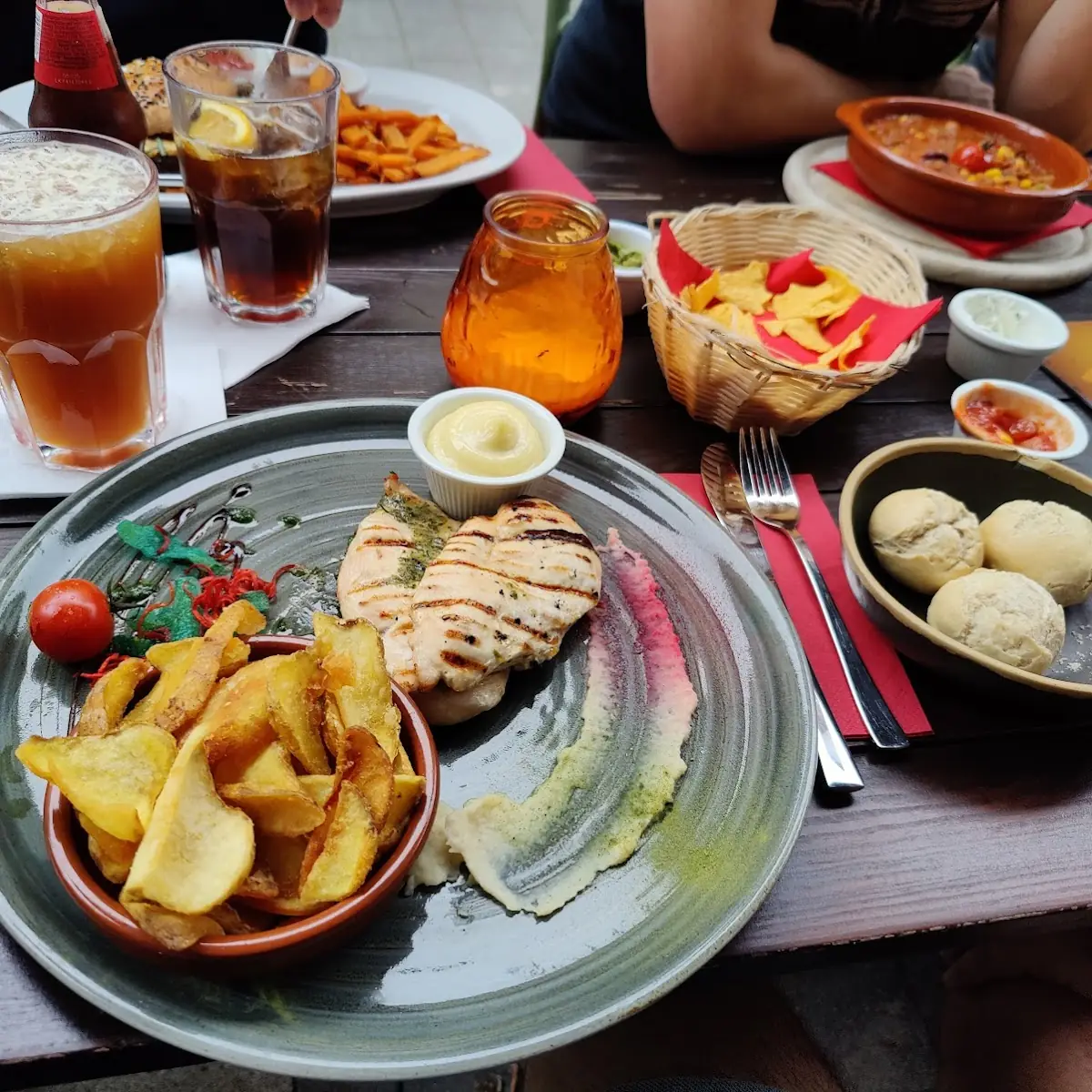 Hähnchensteak, Patio