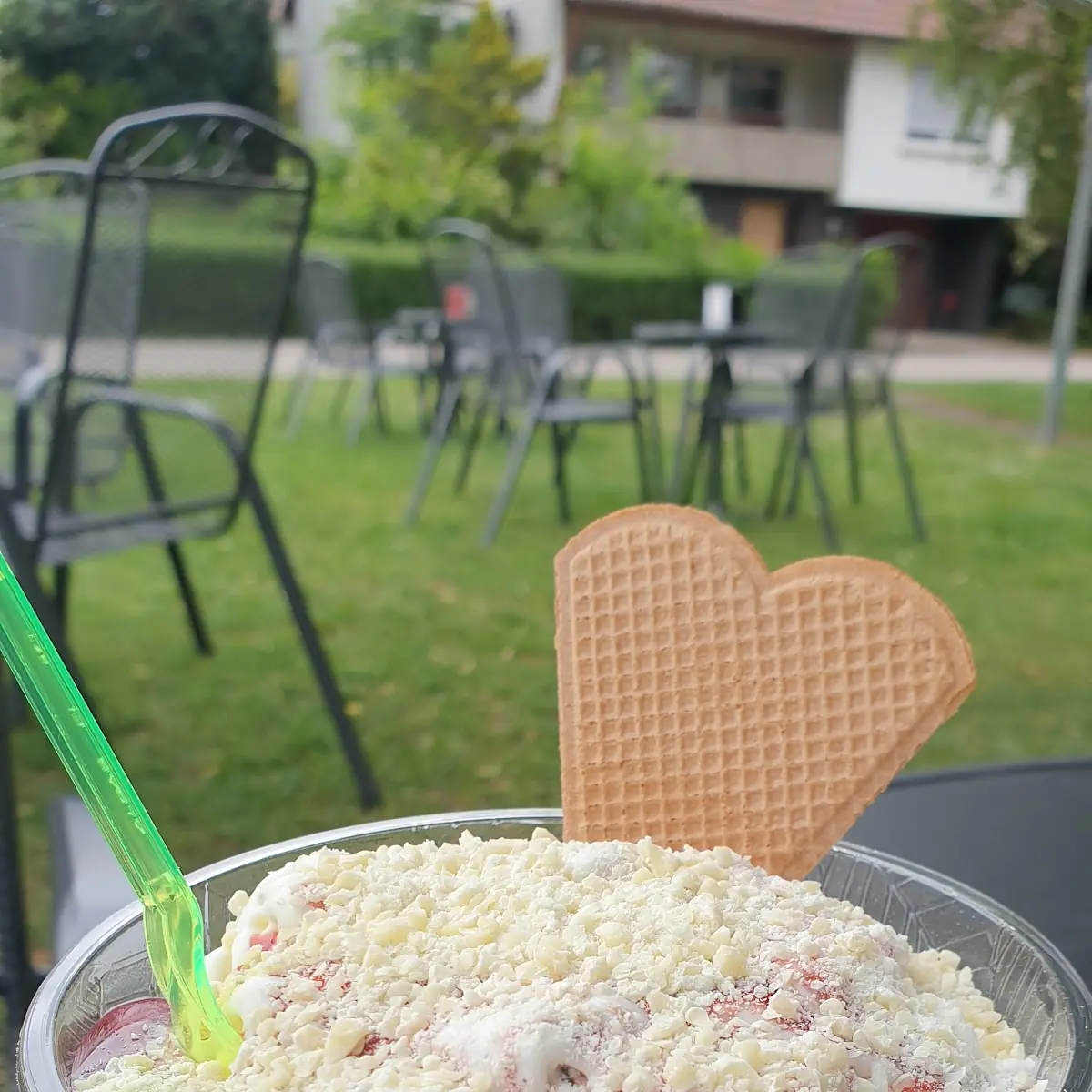 Spaghetti Eis, Eiscafé Ruggiero