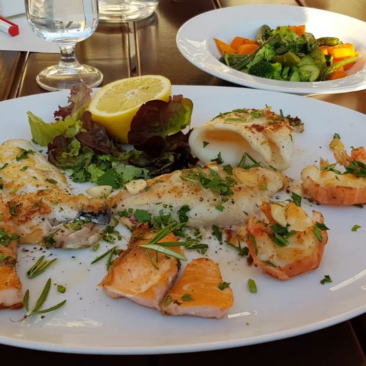 Fisch Grillplate, NOSTALGIA