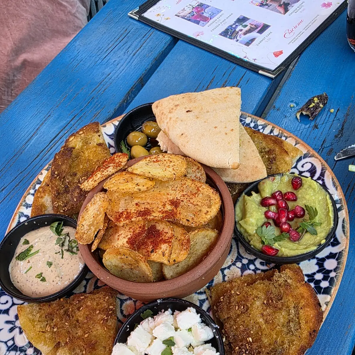 Chips & Dips, nana | breakfast meze bar