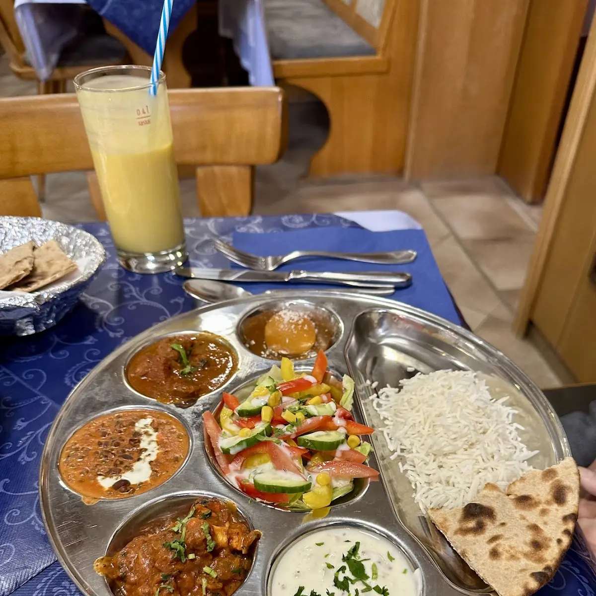 Thali, Indigo Indisches Restaurant