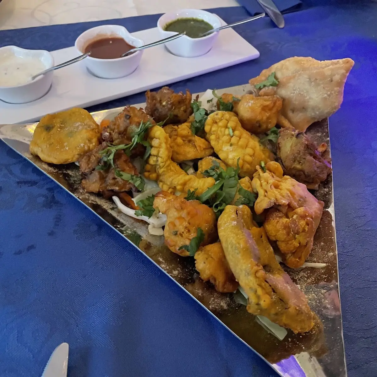 Mixed Plate, AROMA Indisches Restaurant