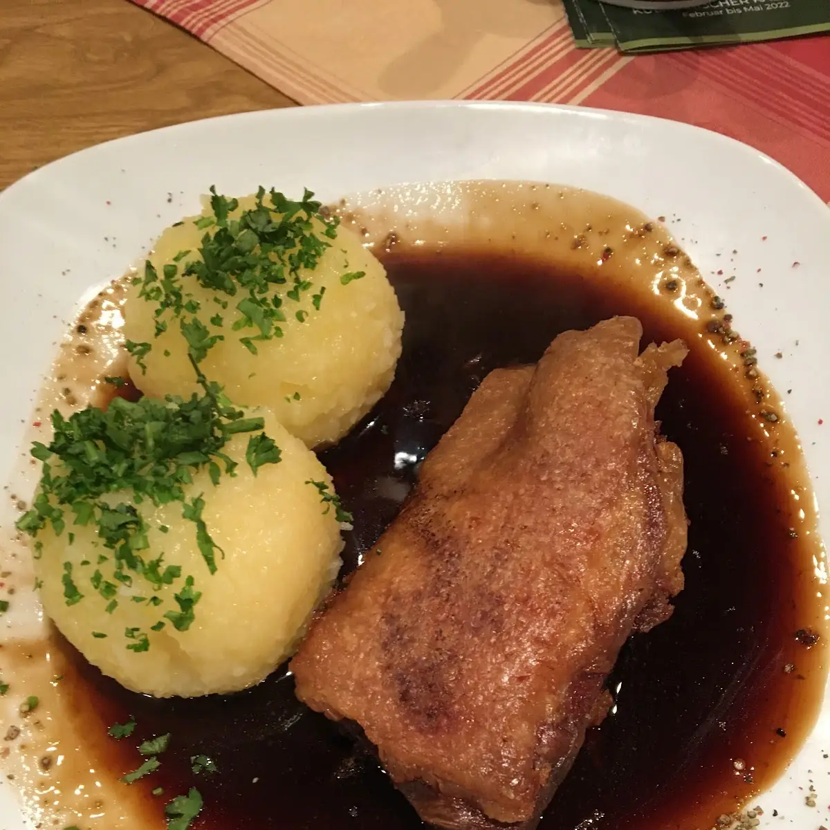 Gänsebrust, Gasthof Kornbachtal - Familie Loos