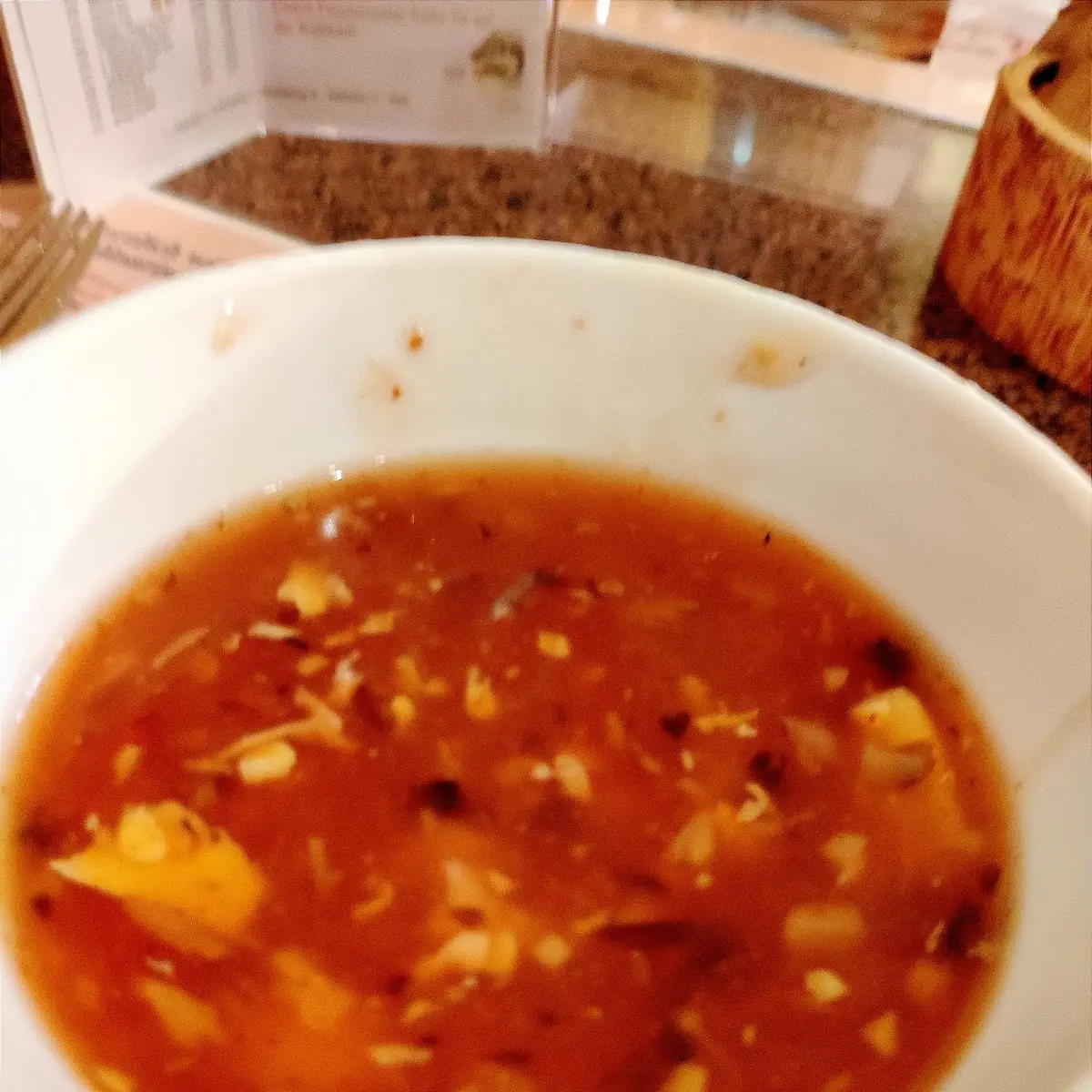 Suppe, Restaurant Dschingiskhan