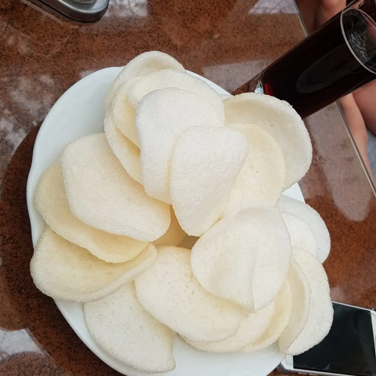 Krabbenchips