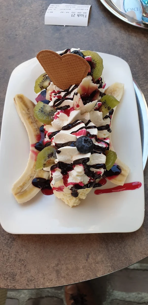Banana Split, EisCafé Da Claudio Lahr 2