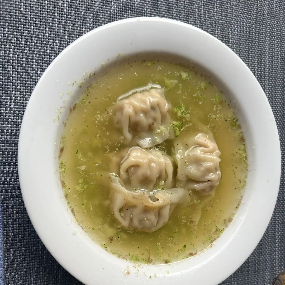 Dumpling-suppe