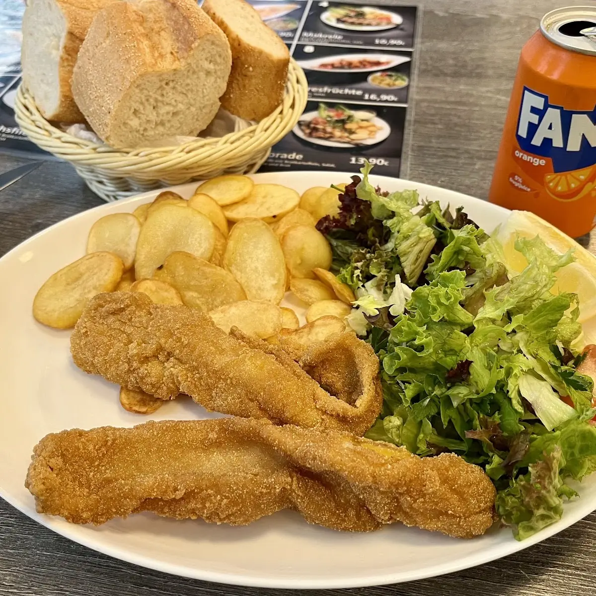 Backfisch, Alims Fischimbiss