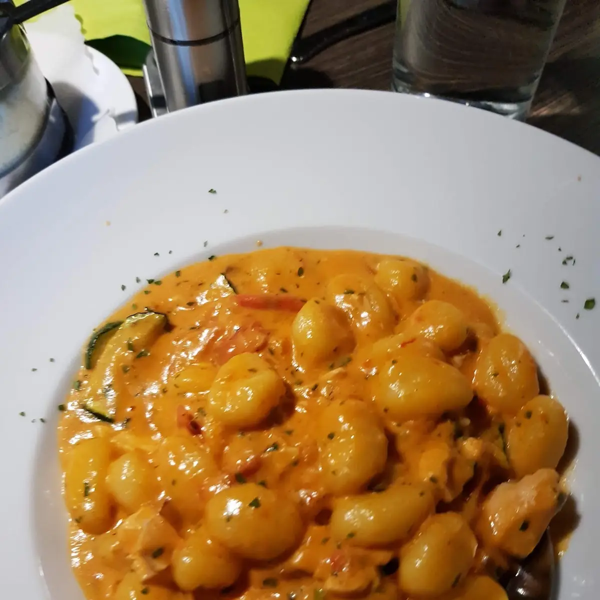 Gnocchi, Restaurant Pizzeria Seealm Lago