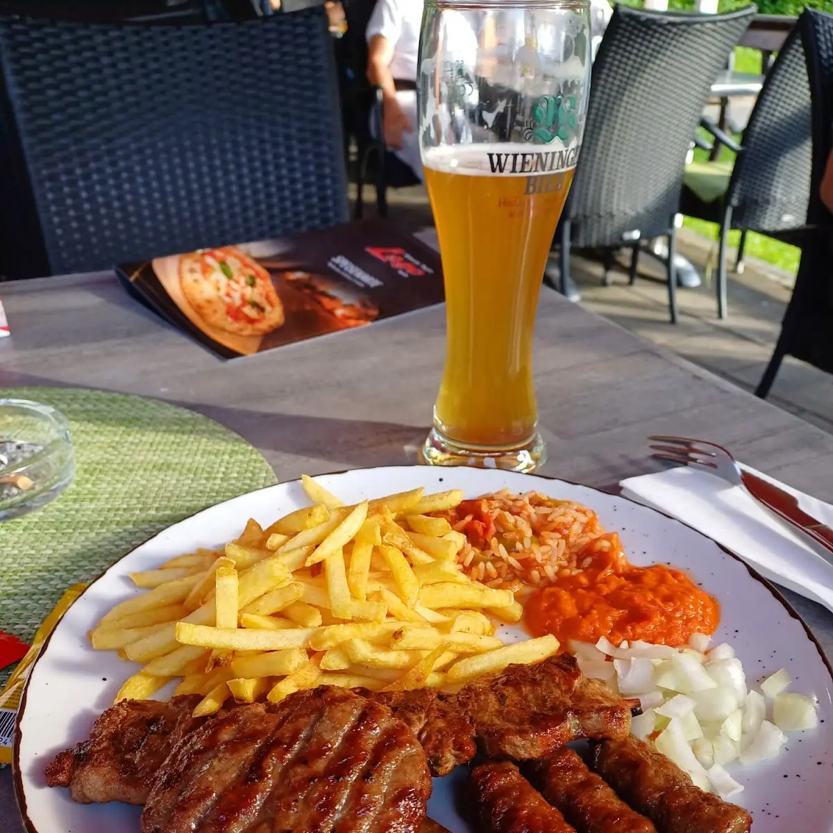 Grillteller, Restaurant Pizzeria Seealm Lago