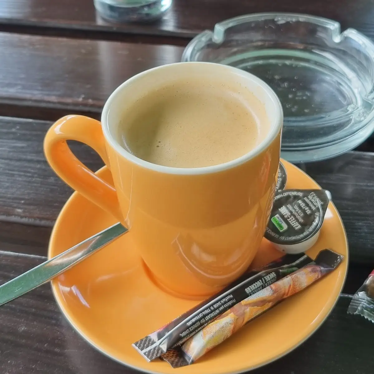 Kaffee, Restaurant Pizzeria Seealm Lago