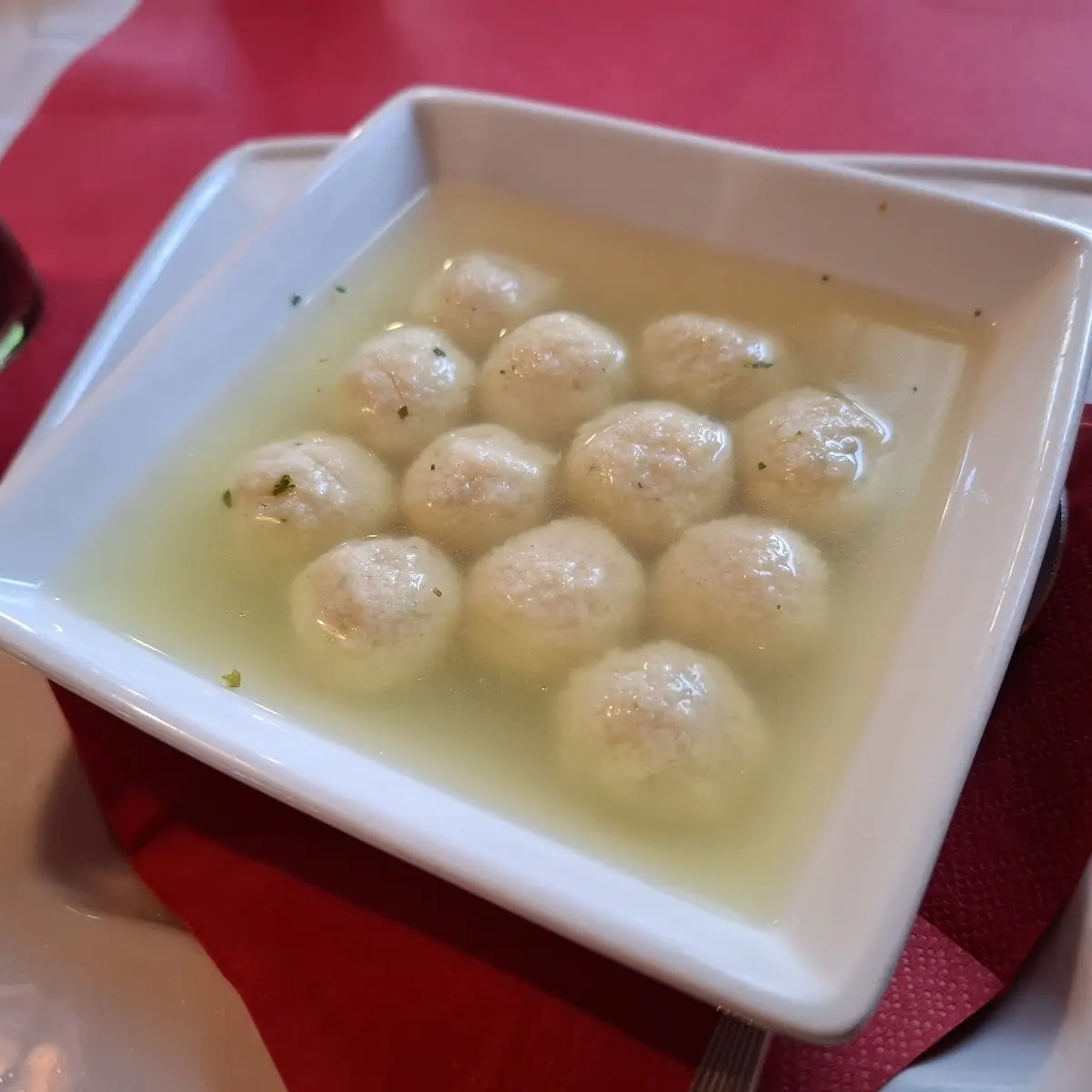 Markklößchensuppe