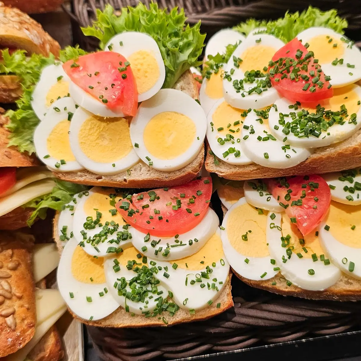 Brötchen Mit Ei