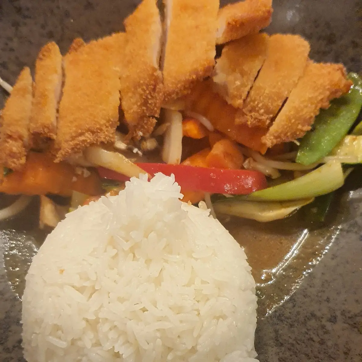 Tofu Mit Reis Und Gemüse, SOKI FOOD