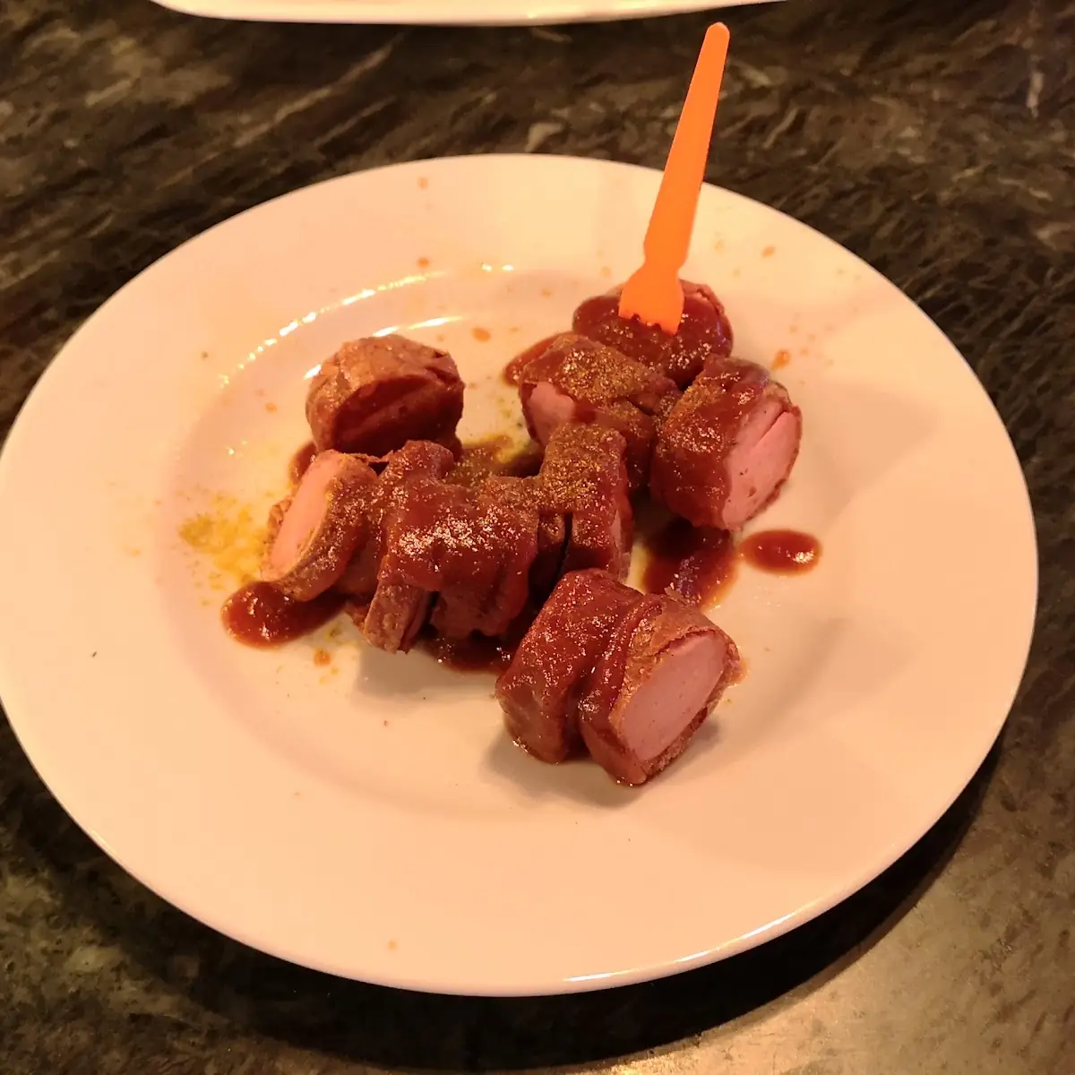 Curry Wurst Menü