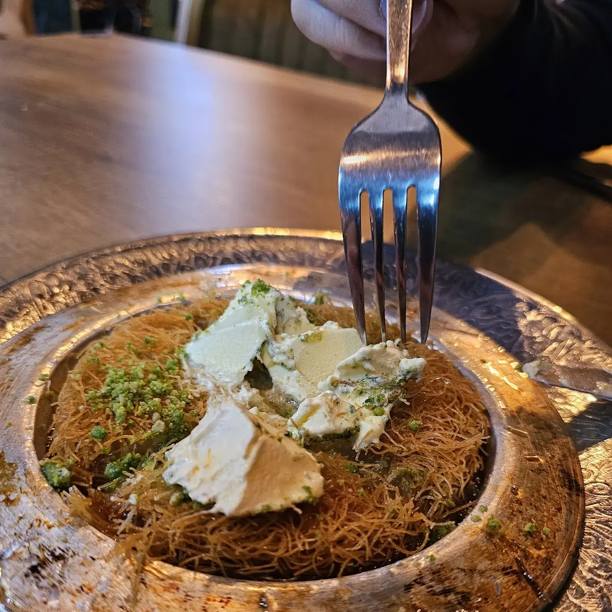 Künefe Mit Eis