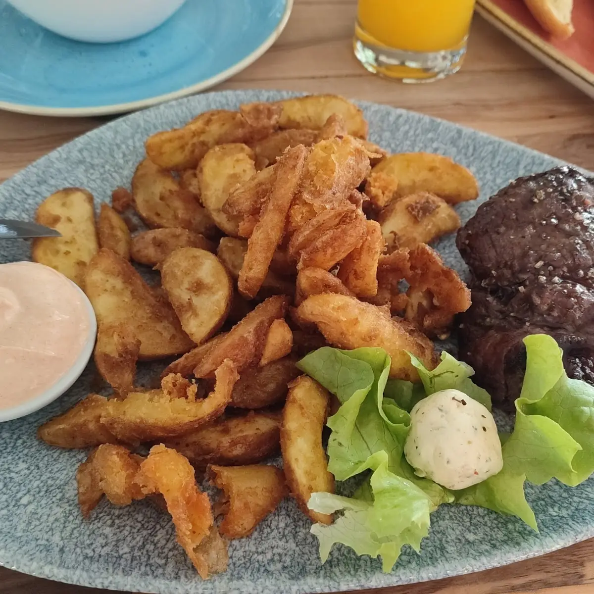 Steak Aus Lamm, Symposium Restaurant Augsburg