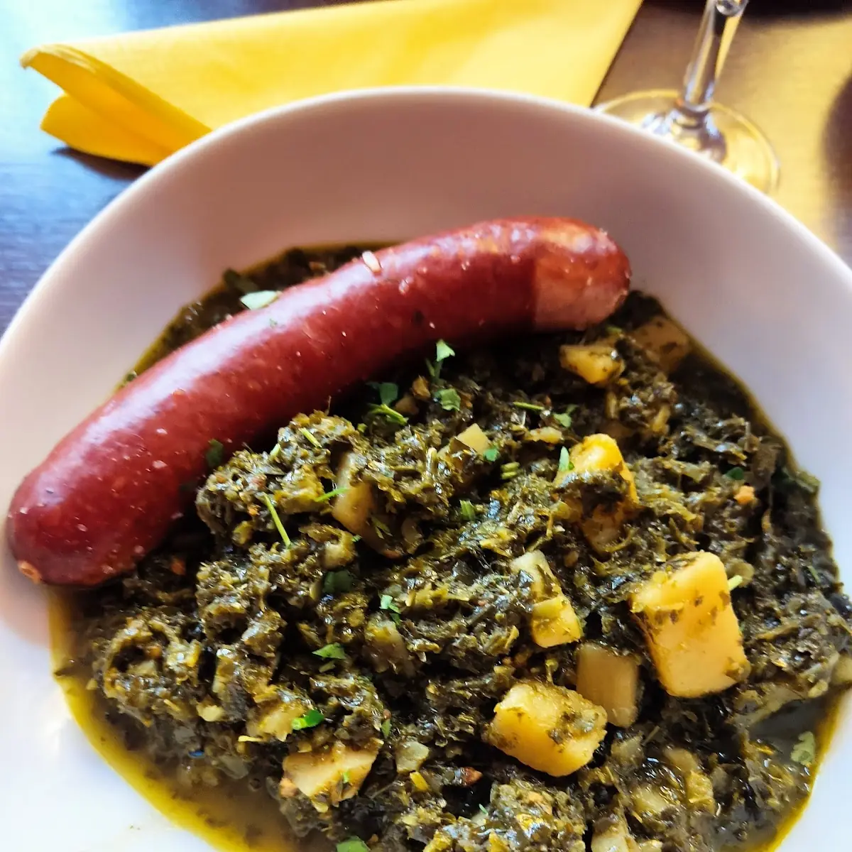 Grünkohl Mit Mettwurst