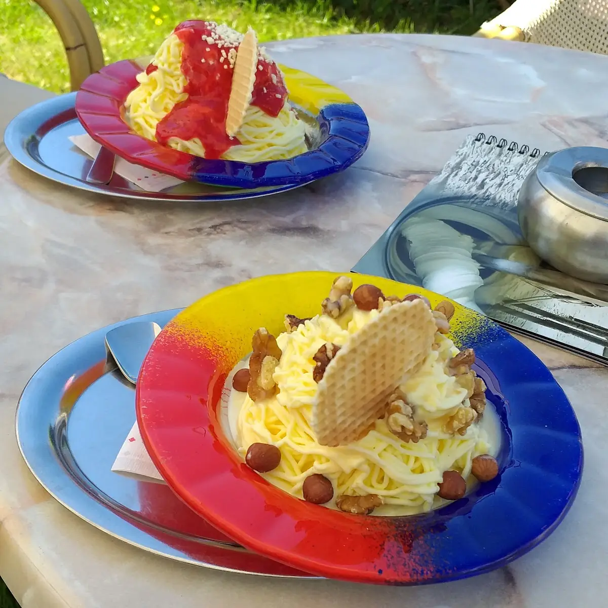 Spaghetti Eis