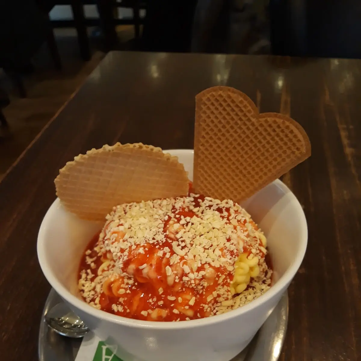 Spaghetti Eis, Café Amorini
