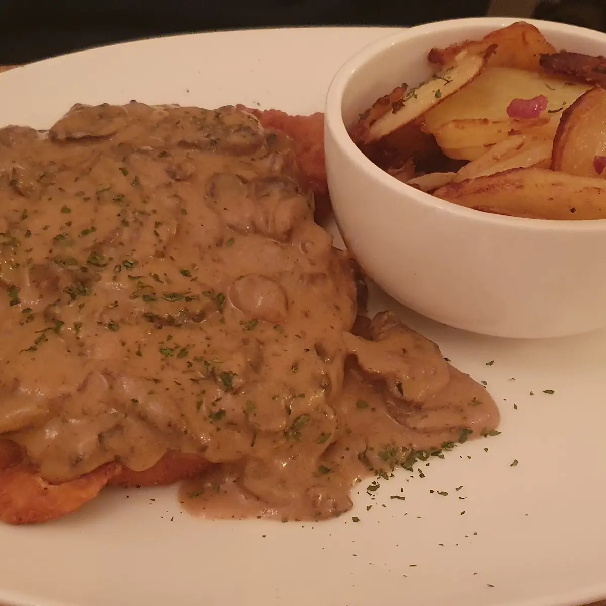 Jägerschnitzel