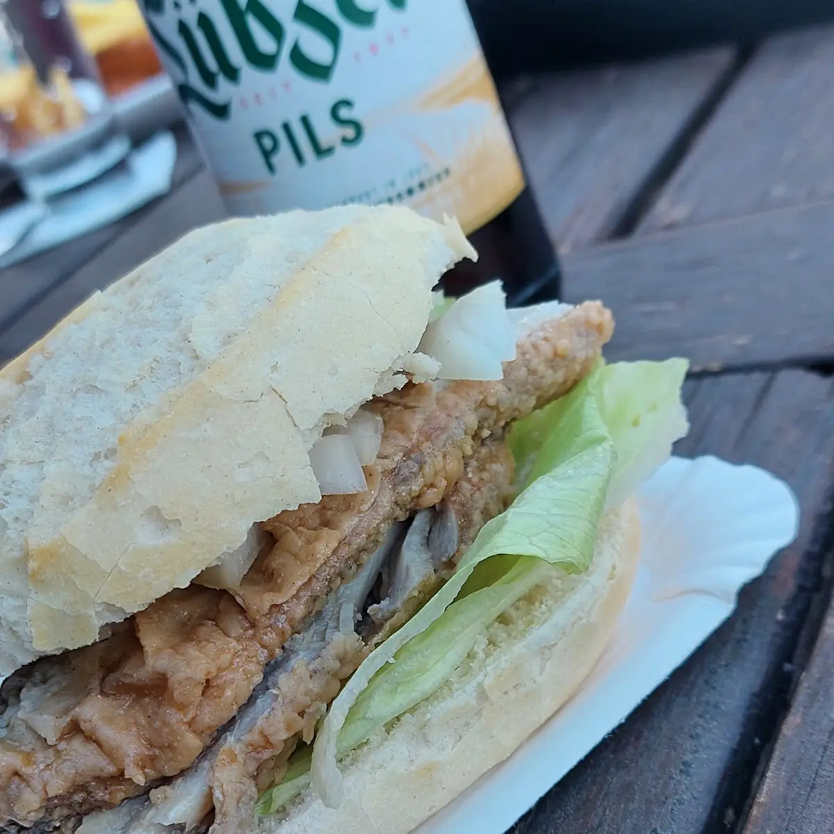 Backfischbrötchen