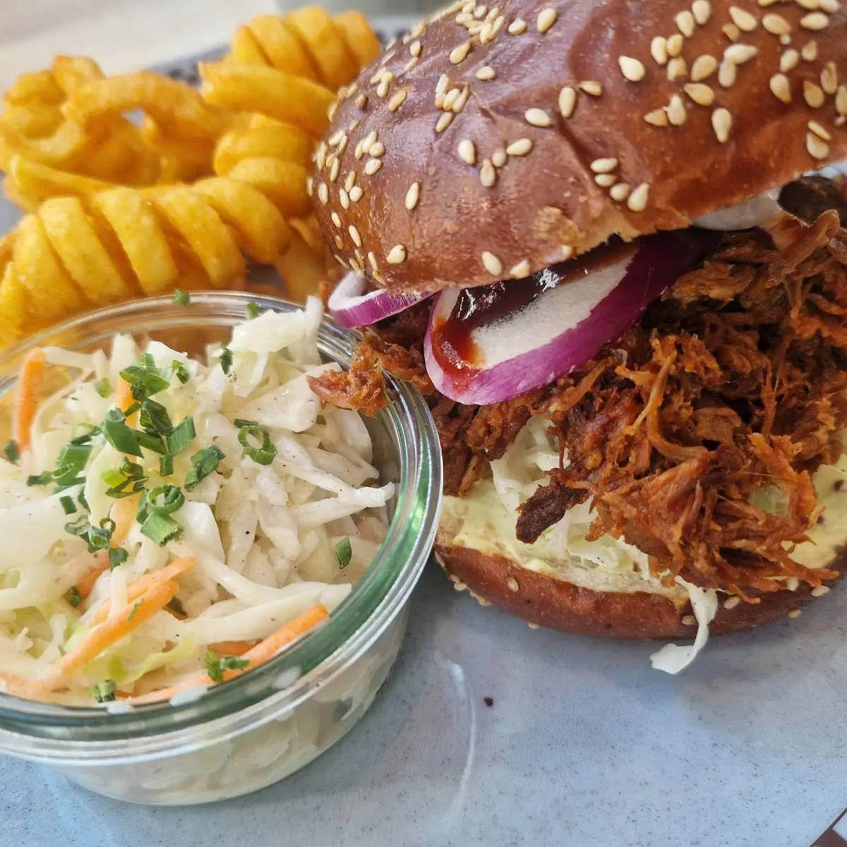 Pulled Pork Burger