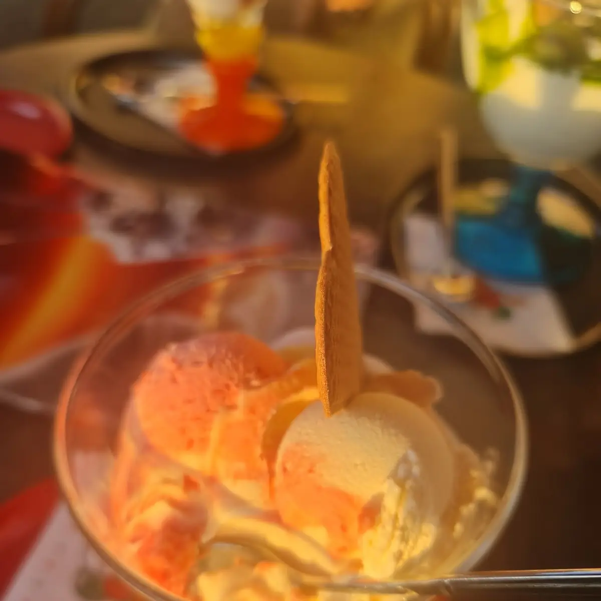 Gemischt Frucht Eis